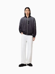 AllSaints Black Cascade Bomber Jacket - Image 3 of 8