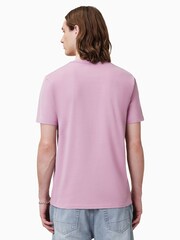 AllSaints Ashed Purple Brace Short Sleeve Crew T-Shirt - Image 5 of 6