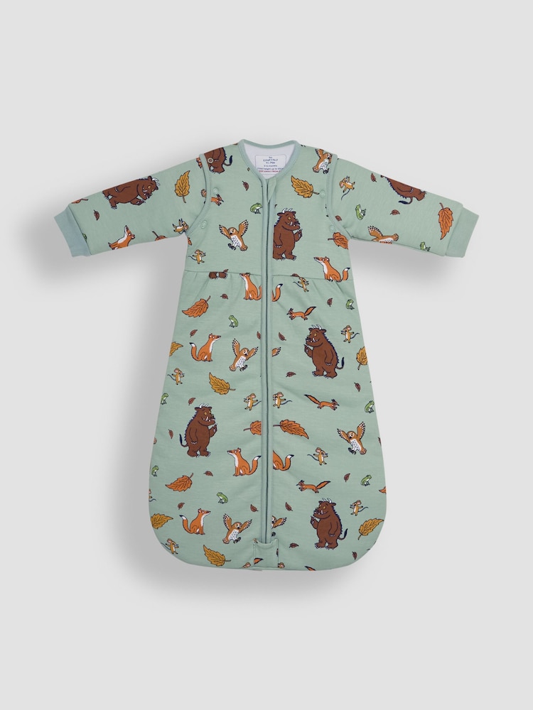JoJo Maman Bébé Green The Gruffalo 3.5 Tog Baby Sleeping Bag - Image 1 of 3