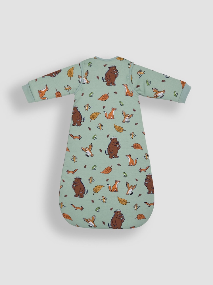 JoJo Maman Bébé Green The Gruffalo 3.5 Tog Baby Sleeping Bag - Image 2 of 3