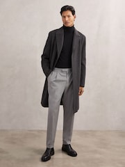 Reiss Black Clarkson Leather Lace-Up Chukka Boots - Image 2 of 5