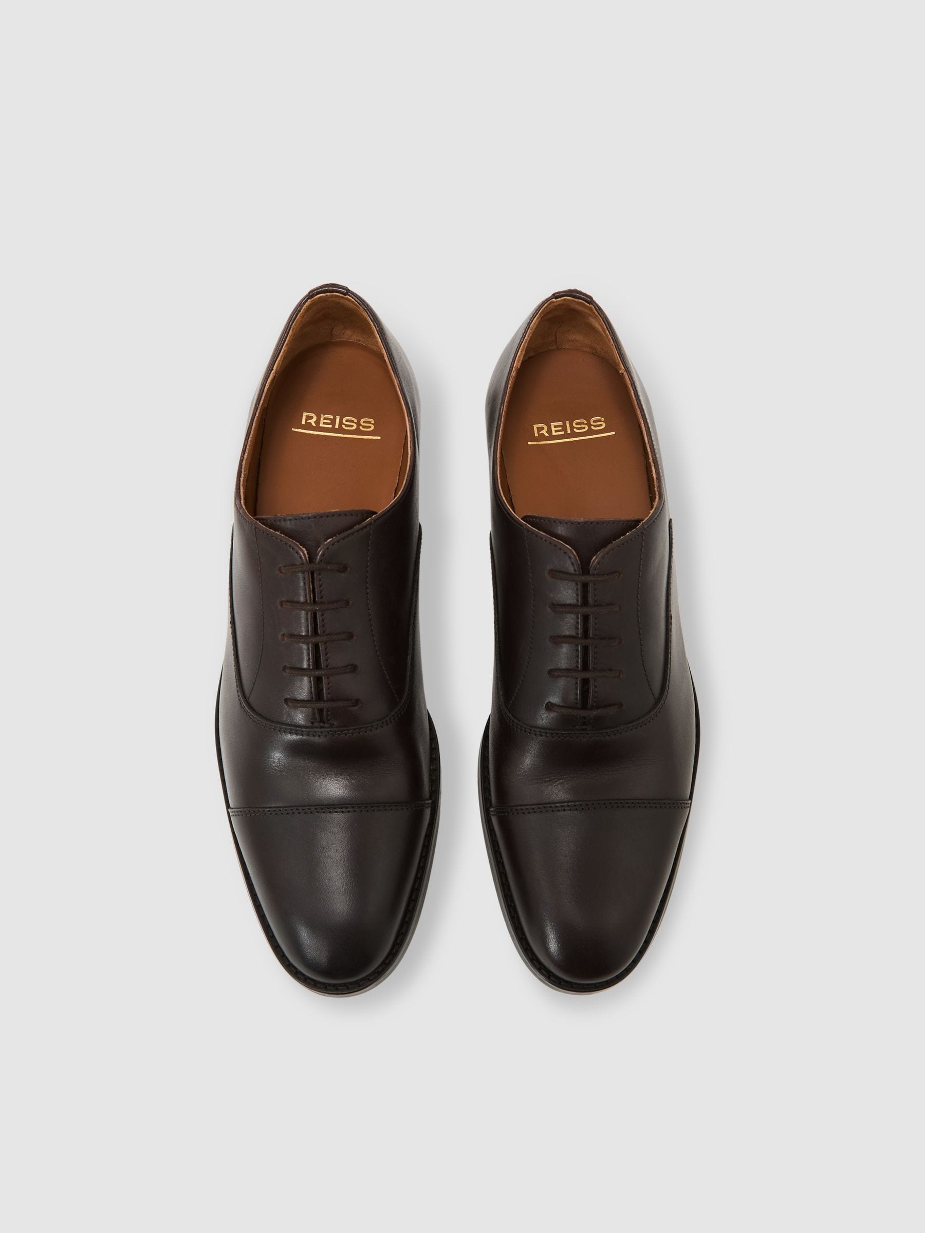 Ryn Onix Brown Leather Oxford US Size 10  280 Shop Chestnut Brown Whole Cut Leather Oxford Shoes | The  main image 3