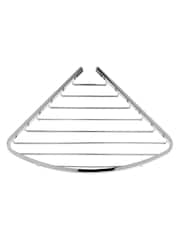 CROYDEX Chrome Corner Aluminium Shower Wall Basket - Image 4 of 4