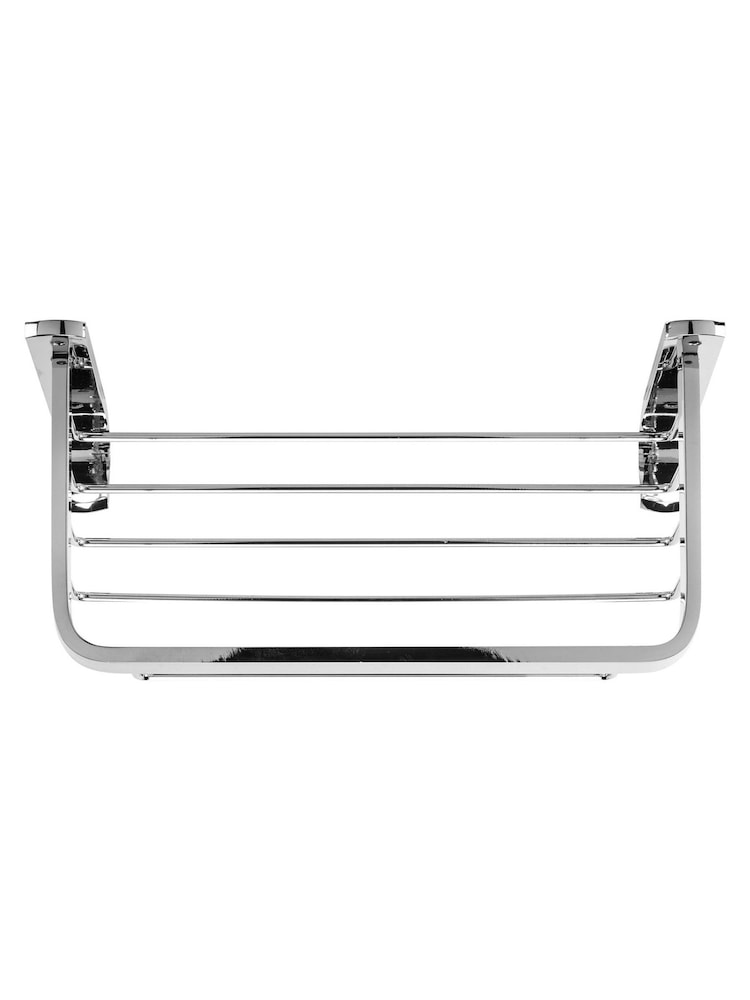 CROYDEX Chrome Aluminium Shower Wall Basket - Image 3 of 3 CROYDEX Chrome Aluminium Shower Wall Basket - Image 3 of 3
