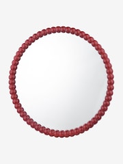 Dar Lighting Red Bobbin Mirror - Image 2 of 4