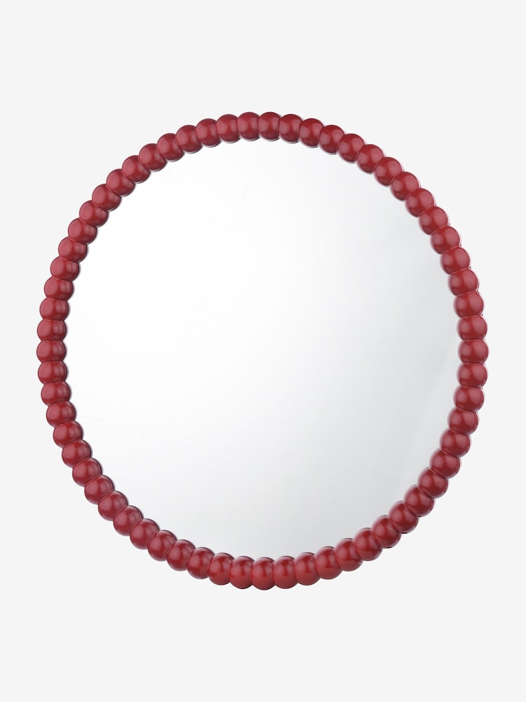 Dar Lighting Red Bobbin Mirror - Image 2 of 4