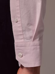 Hawes & Curtis Pink Oxford 100% Cotton Shirt - Image 5 of 5