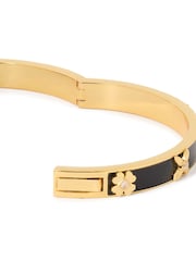 Kate Spade Gold Tone Hinged Bangle - Image 2 of 3