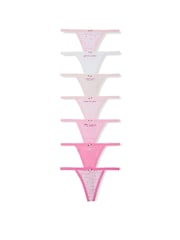 Victoria's Secret PINK Pink Knickers 7 Pack - Image 1 of 1