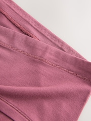 Rose Pink Thong Ultimate Comfort Cotton Knickers 3 Pack - Image 6 of 6