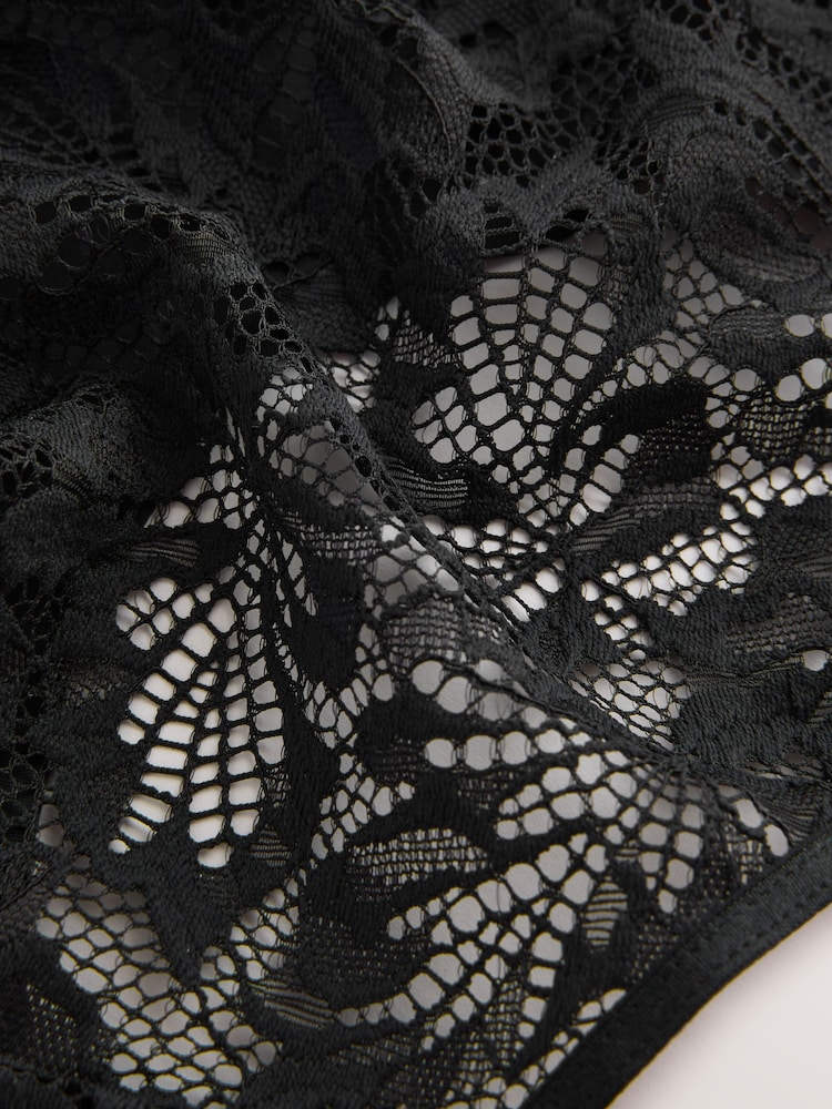 Черный/белый/телесный - Набор из 3 трусов с кружевной отделкой спереди NVPL - Изображение 8 8 Черный/белый/телесный - Набор из 3 трусов с кружевной отделкой спереди NVPL - Изображение 8 8