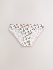 Lemon Yellow Bikini Cotton Rich Knickers 5 Pack - Image 2 of 8