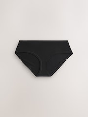 Black/Cream Short Ultimate Comfort Cotton Knickers 3 Pack - Image 7 of 9