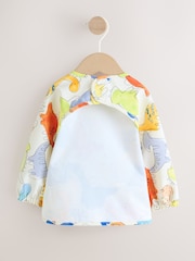 أزرق ديناصورات - مريلة بأكمام Weaning And Feeding - صورة 2 من 8