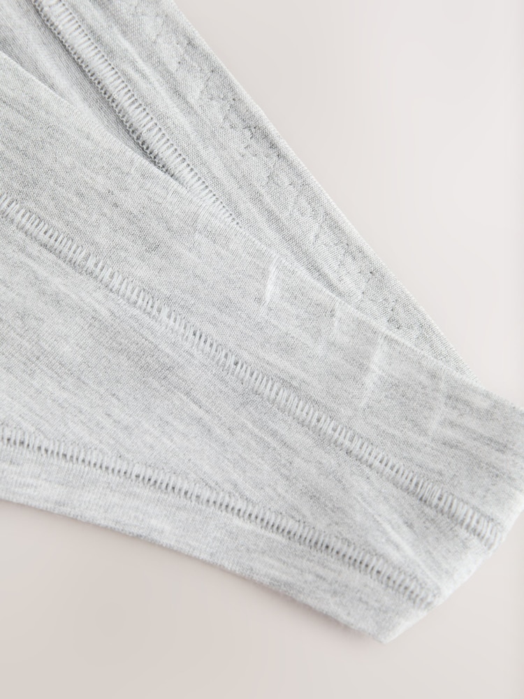 Black/Cream Thong Ultimate Comfort Cotton Knickers 3 Pack - Image 6 of 6 Black/Cream Thong Ultimate Comfort Cotton Knickers 3 Pack - Image 6 of 6