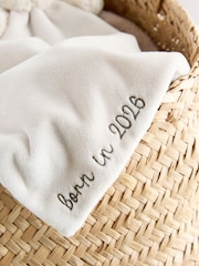 Brown Born in 2026 Bear Baby Comforter - Image 2 of 4