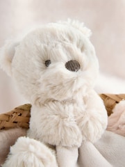 Brown Born in 2026 Bear Baby Comforter - Image 3 of 4