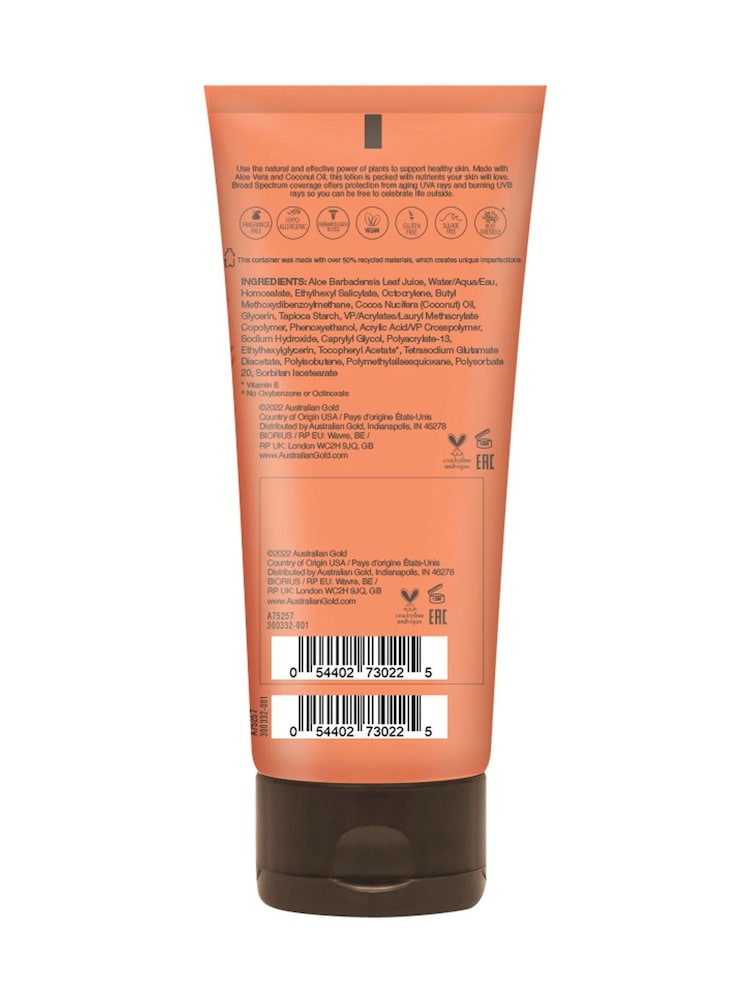 Australian Gold Plant Based SPF 50 Face Lotion 88ml - Image 2 of 2