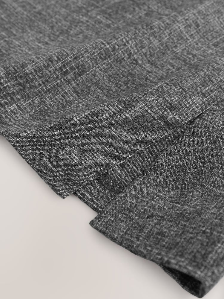 رمادي - Crosshatch Pencil Skirt - صورة 4 من 4 رمادي - Crosshatch Pencil Skirt - صورة 4 من 4