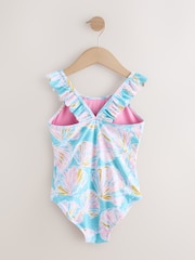 ブルー シェル - フリル 水着（3～16 歳） - 画像 6 / 8