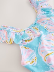 ブルー シェル - フリル 水着（3～16 歳） - 画像 8 / 8