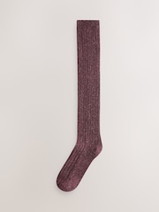 Berry/Charcoal - Komplet 2 parov nogavic do kolen - Slika 3 iz 5