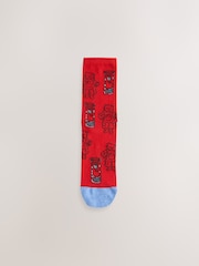 Paddington Bear License Ankle Socks 4 Pack - Image 3 of 7