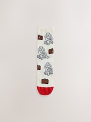 Paddington Bear License Ankle Socks 4 Pack - Image 4 of 7