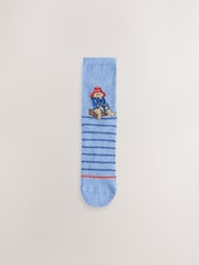 Paddington Bear License Ankle Socks 4 Pack - Image 5 of 7
