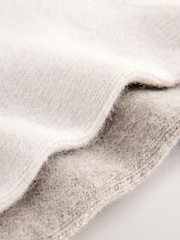Neutral Containing Merino Wool Ankle Socks 2 Pack - Image 4 of 5