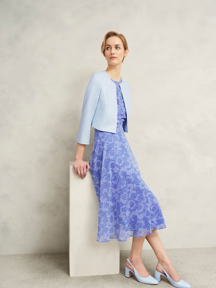 Hobbs White Shauna Dress - Image 1 of 6