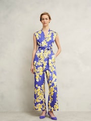 Hobbs Blue Macey Jumpsuit - Image 1 of 4