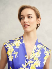 Hobbs Blue Macey Jumpsuit - Image 3 of 4