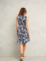 Hobbs Blue Beki Dress - Image 2 of 4