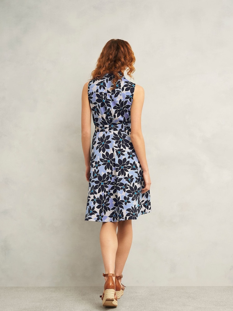 Hobbs Blue Beki Dress - Image 2 of 4