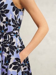 Hobbs Blue Beki Dress - Image 3 of 4