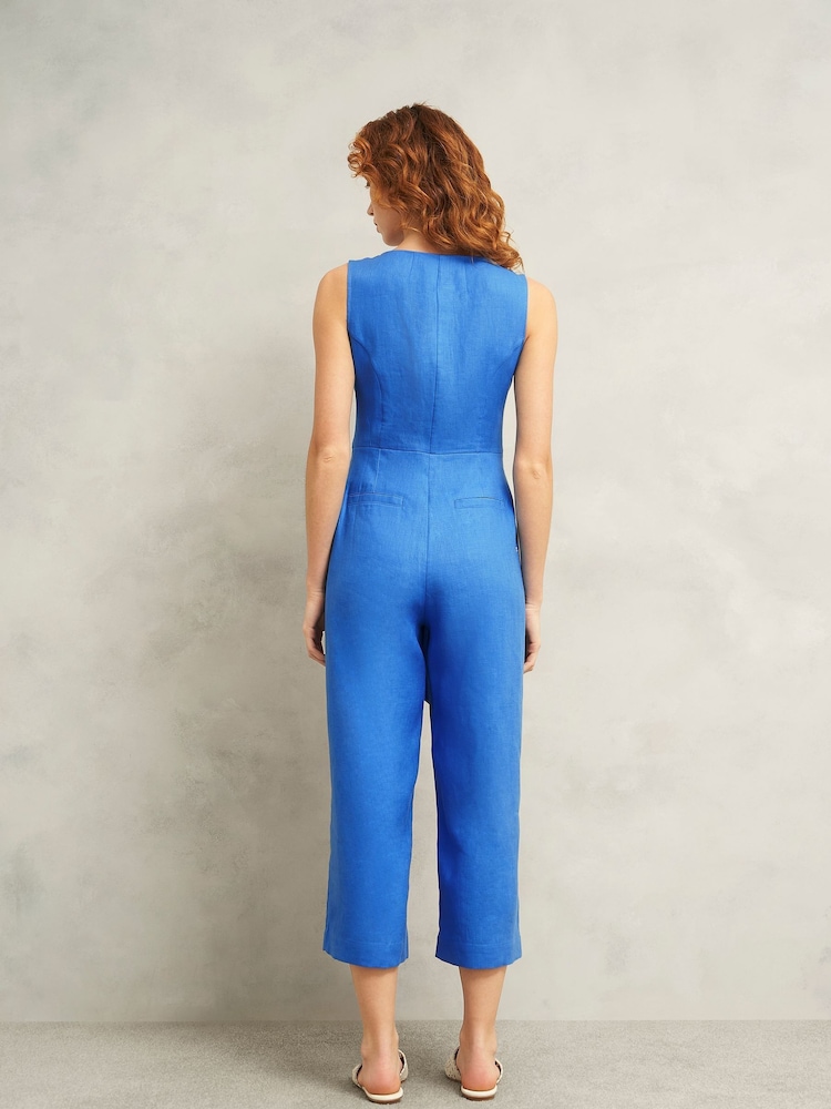 Hobbs Blue Pet Melissa Jumpsuit - Image 2 of 4 Hobbs Blue Pet Melissa Jumpsuit - Image 2 of 4