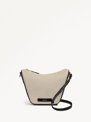 Radley London Small Oak Street Canvas Zip-Top Cross-Body Brown Bag - Image 1 of 5