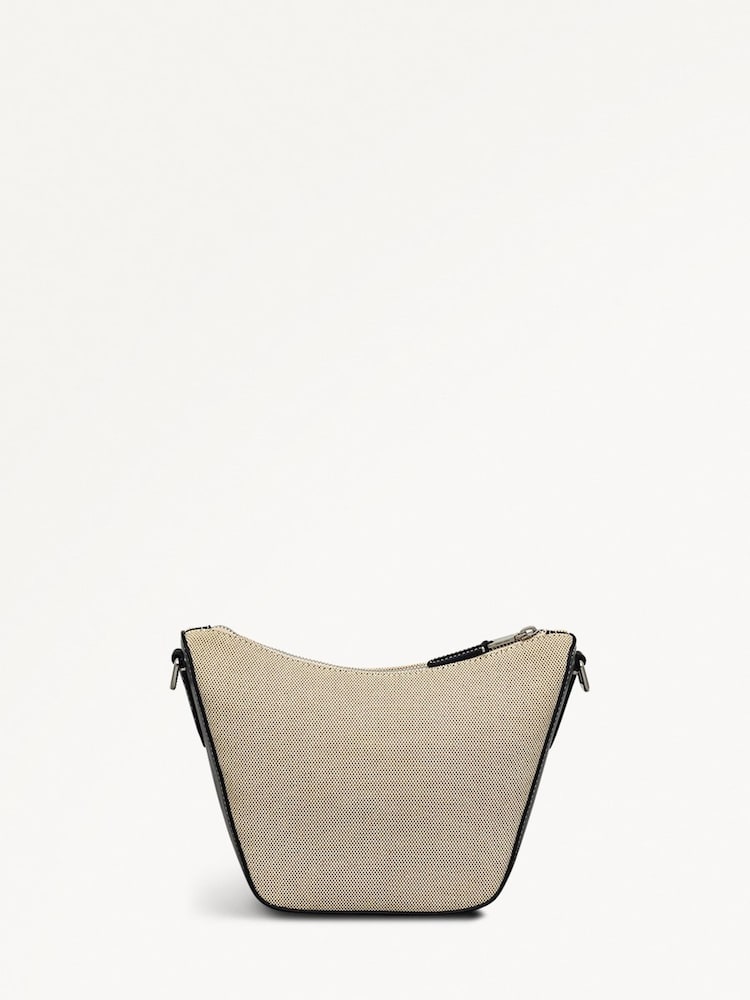 Radley London Small Oak Street Canvas Zip-Top Cross-Body Brown Bag - Image 2 of 5