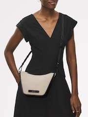 Radley London Small Oak Street Canvas Zip-Top Cross-Body Brown Bag - Image 5 of 5