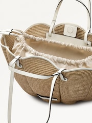 Bolsa tote grande The Lily Raffia marrom Radley London - Imagem 4 de 5