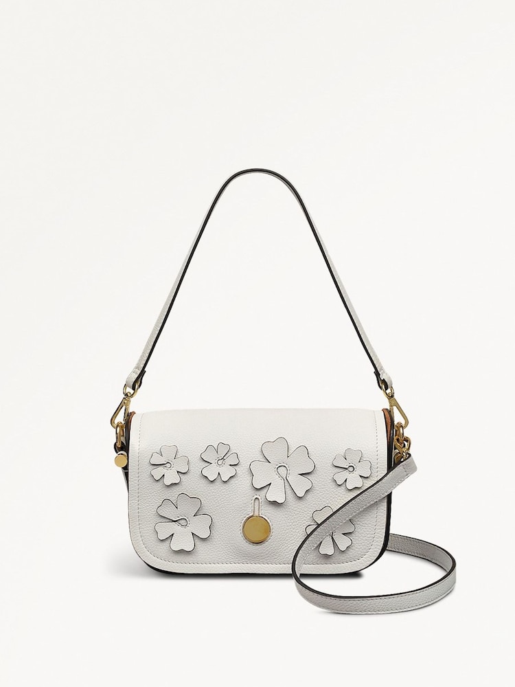 Radley London Small Bathurst Mews Cutwork Floral Print Flapover Cross-Body Bag - Image 1 of 5