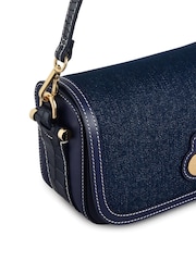 Radley London Small Blue Bathurst Mews Flapover Cross-Body Bag - Imagem 4 de 7