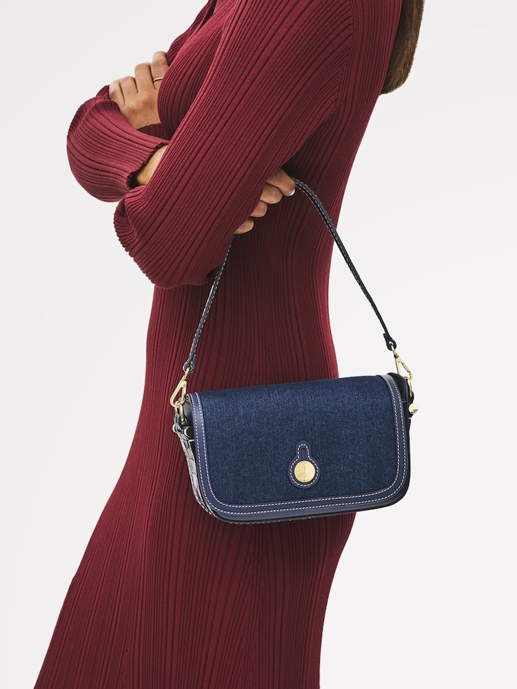 Radley Small Blue Bathurst Mews Flapover Cross-Body Bag - Image 7 of 7 Radley Small Blue Bathurst Mews Flapover Cross-Body Bag - Image 7 of 7