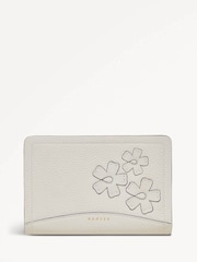 Radley London Medium Natural The Chancery Cutwork Floral Zip-Around Purse - Image 1 of 3
