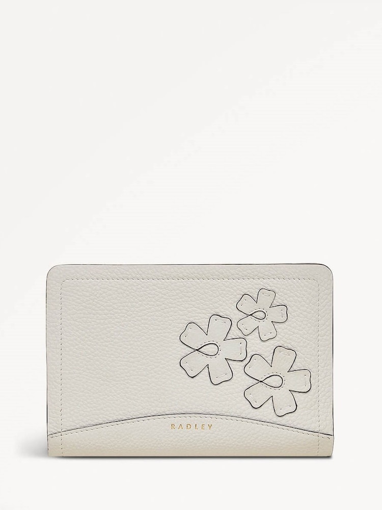 Radley London Medium Natural The Chancery Cutwork Floral Zip-Around Purse - Image 1 of 3