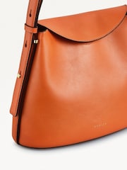 Radley London Small Orange Lattimer Place Flapover Cross-Body Bag - Image 6 of 6