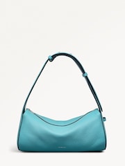 Bolsa de ombro small blue Abbey Mews com zíper Radley London - Imagem 1 de 2