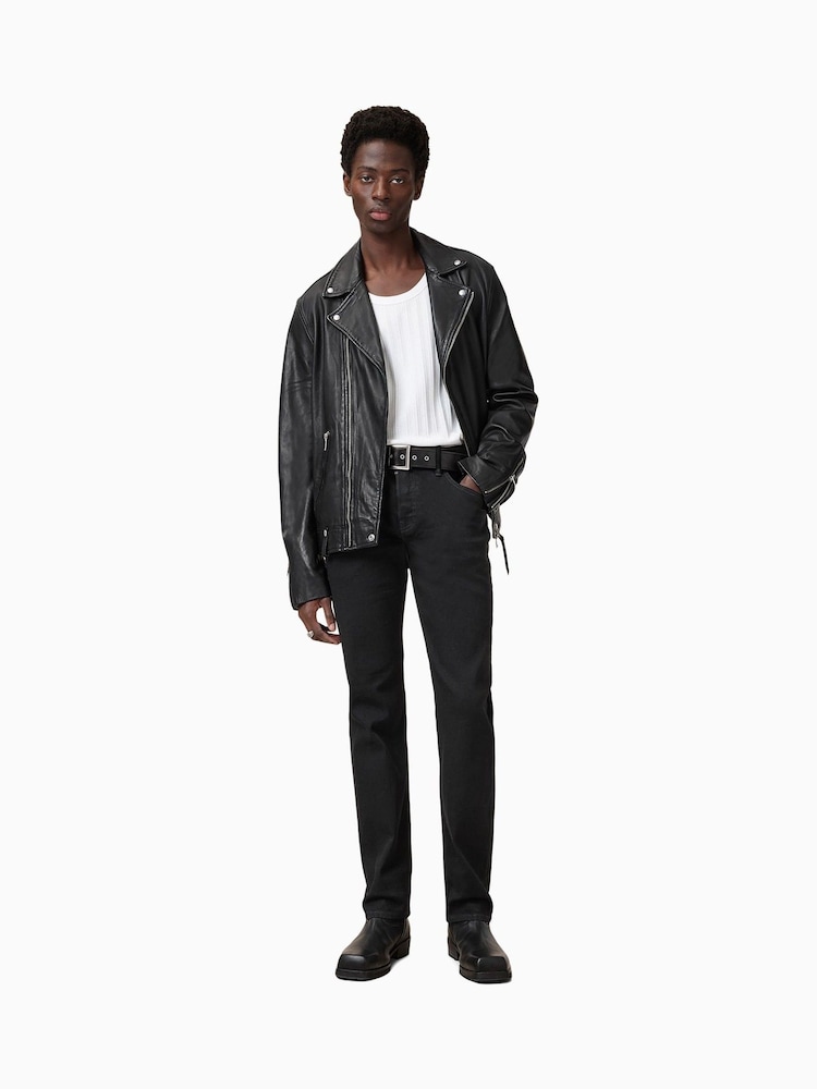 AllSaints Black Iggy Jeans - Image 2 of 9