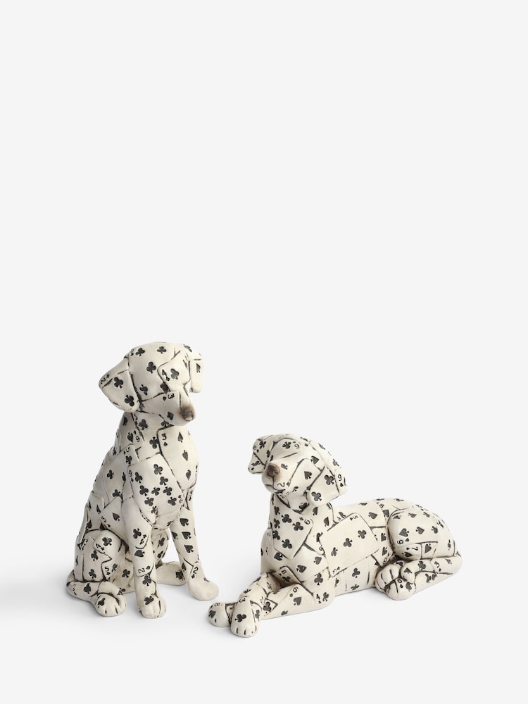 Set of 2 Black/White Ace The Dalamatian Dog Ornaments - Image 2 of 3 Set of 2 Black/White Ace The Dalamatian Dog Ornaments - Image 2 of 3